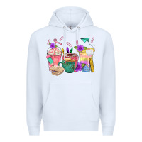 White School Girl Coffee Cup Bbs Premium Hoodie - BundleAndBundleShop