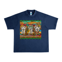 Navy alpacas Urban Heavy Tee - BarkalooDesign