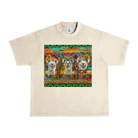 Sandshell alpacas Urban Heavy Tee - BarkalooDesign