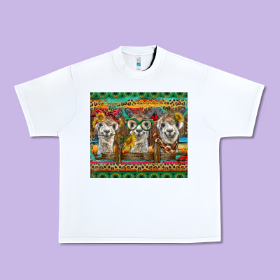 Alpacas Urban Heavy Tee Designed By Barkaloodesign