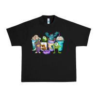 Black cartoon characters coffee cups Urban Heavy Tee - Zillion Design Studio