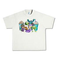 Pistachio cartoon characters coffee cups Urban Heavy Tee - Zillion Design Studio