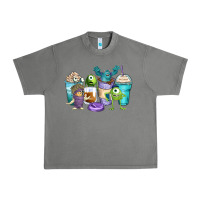 Tornado cartoon characters coffee cups Urban Heavy Tee - Zillion Design Studio