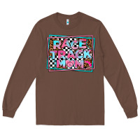 Chestnut race track mom Long Sleeve Tee - AdoDesignShop