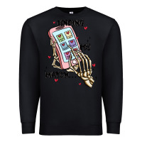 Black finding my match Premium Sweatshirt - MaliasSmallBusiness