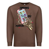 Chestnut finding my match Premium Sweatshirt - MaliasSmallBusiness