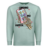 Seafoam finding my match Premium Sweatshirt - MaliasSmallBusiness