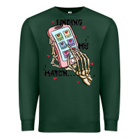 Sports Green finding my match Premium Sweatshirt - MaliasSmallBusiness