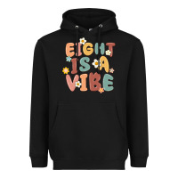 Black eight is a vibe Heavyweight Hoodie - MaliasSmallBusiness