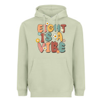 Matcha eight is a vibe Heavyweight Hoodie - MaliasSmallBusiness
