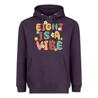 Plum eight is a vibe Heavyweight Hoodie - MaliasSmallBusiness