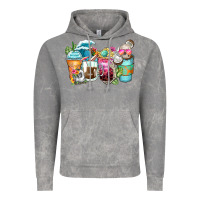 Cloud Rock skeleton summer coffee cups Vintage Hoodie - Zillion Design Studio
