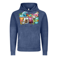 Vintage Denim skeleton summer coffee cups Vintage Hoodie - Zillion Design Studio