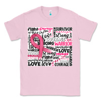 Bubblegum Pink breast cancer ribbon Classic Tee - JahusDesignShop