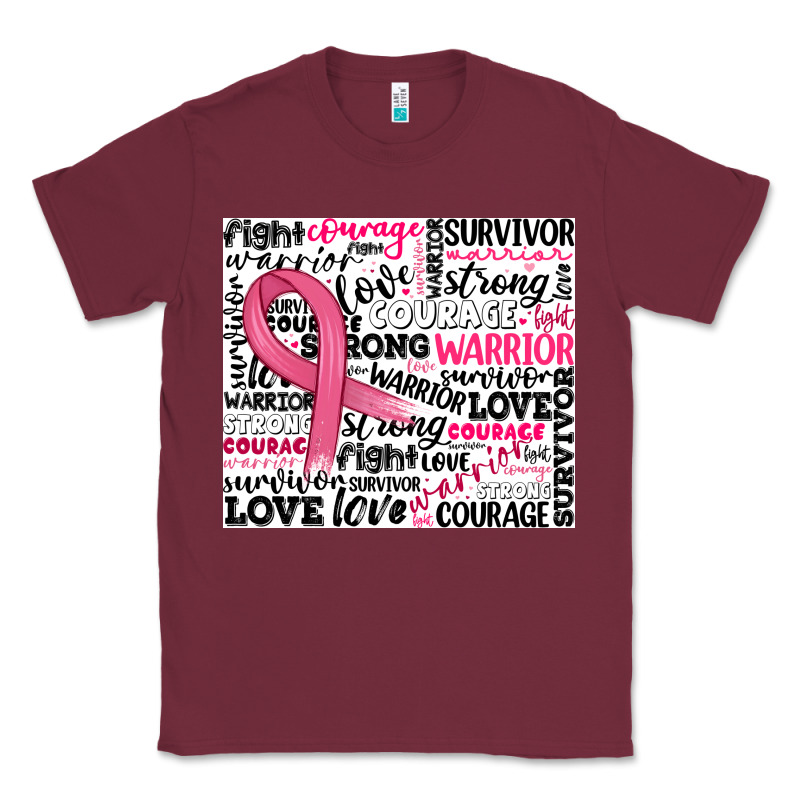 Breast Cancer Ribbon Classic Tee by JahusDesignShop | Teevron
