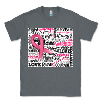 Charcoal Heather breast cancer ribbon Classic Tee - JahusDesignShop