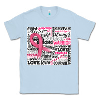 Dusty Blue breast cancer ribbon Classic Tee - JahusDesignShop