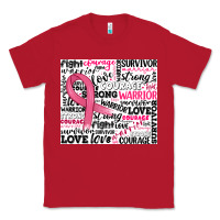Red breast cancer ribbon Classic Tee - JahusDesignShop