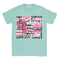 Seafoam breast cancer ribbon Classic Tee - JahusDesignShop