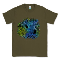 Army Green halloween patch  3 Classic Tee - BundleAndBundleShop