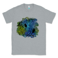 Heather Grey halloween patch  3 Classic Tee - BundleAndBundleShop