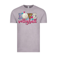 Vintage Zinc love volleyball Vintage Tee - Zillion Design Studio