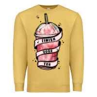Antique Gold finish your tbr Premium Sweatshirt - MaliasSmallBusiness