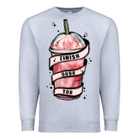 Heather Grey finish your tbr Premium Sweatshirt - MaliasSmallBusiness
