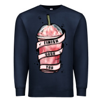 Navy finish your tbr Premium Sweatshirt - MaliasSmallBusiness