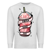 Oatmeal Heather finish your tbr Premium Sweatshirt - MaliasSmallBusiness