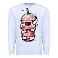 White finish your tbr Premium Sweatshirt - MaliasSmallBusiness