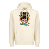 Tofu Western Messy Bun Boss Lady With Money Premium Hoodie - BundleAndBundleShop