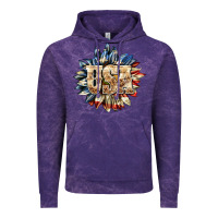 Cloud Purple usa sunflower billie wilder Vintage Hoodie - texasbilliewilder