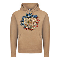 Vintage Coffee usa sunflower billie wilder Vintage Hoodie - texasbilliewilder