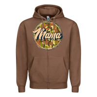 Chestnut mama   camouflage Zipper Hoodie - JahusDesignShop