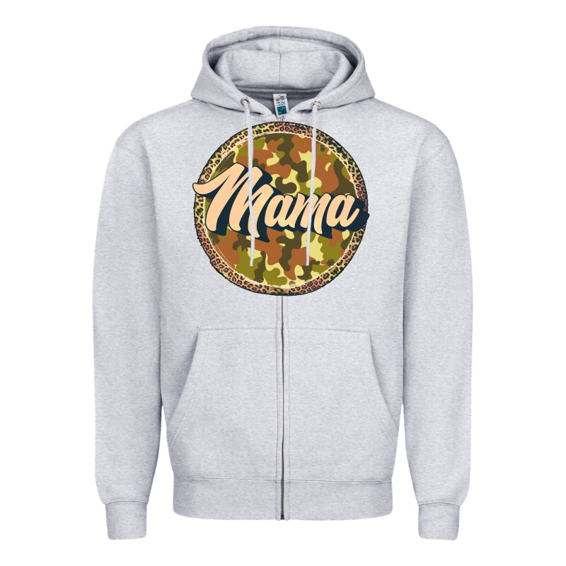 Mama   Camouflage Zipper Hoodie by JahusDesignShop | Teevron
