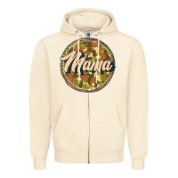 Sandshell mama   camouflage Zipper Hoodie - JahusDesignShop