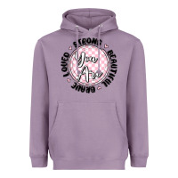 Lavender you are strong Heavyweight Hoodie - MaliasSmallBusiness