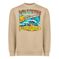 Mushroom whatever float your boat Heavyweight Sweatshirt - texasbilliewilder