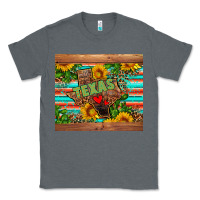 Charcoal Heather texas Classic Tee - AdoDesignShop