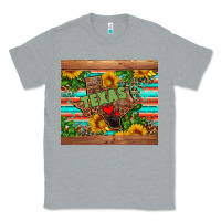 Heather Grey texas Classic Tee - AdoDesignShop