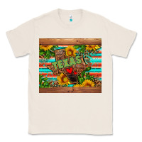 Natural texas Classic Tee - AdoDesignShop
