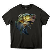 Asphalt jumping bass Heavy Core Tee - LillyAllenDesigns