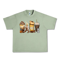 Oil Green coffee cups Urban Heavy Tee - Zillion Design Studio