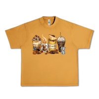 Peanut Butter coffee cups Urban Heavy Tee - Zillion Design Studio