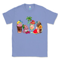 Colony Blue summer coffee cups Classic Tee - AdoDesignShop