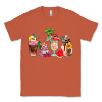 Copper summer coffee cups Classic Tee - AdoDesignShop
