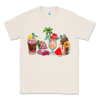 Natural summer coffee cups Classic Tee - AdoDesignShop