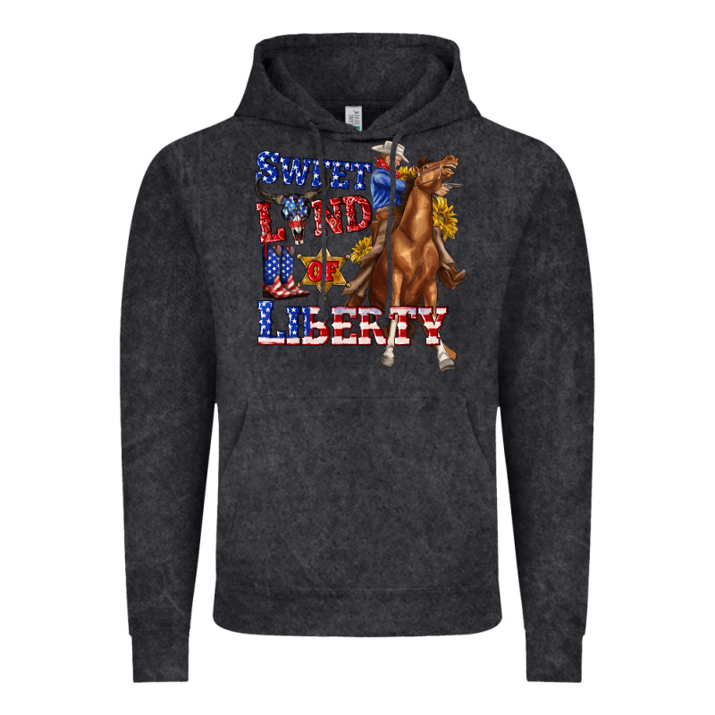 Western Sweet Land Of Liberty 4th July Billie Wilder Vintage Hoodie by texasbilliewilder | Teevron