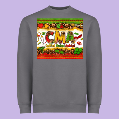Certified Medical Assistant Juneteenth Heavyweight Sweatshirt Designed By Zillion Design Studio